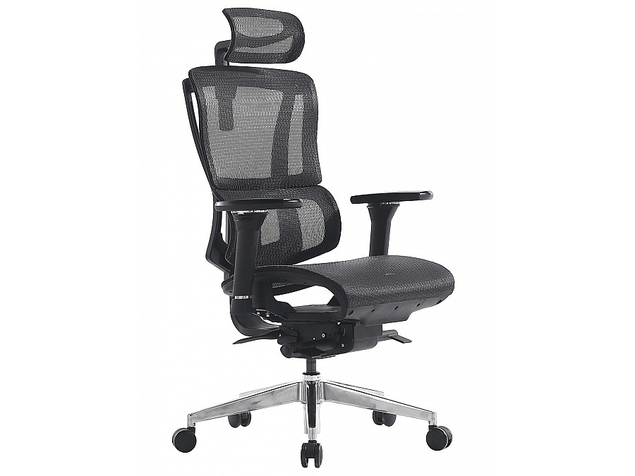 Кресло компьютерное Everprof Mega Сетка Черный