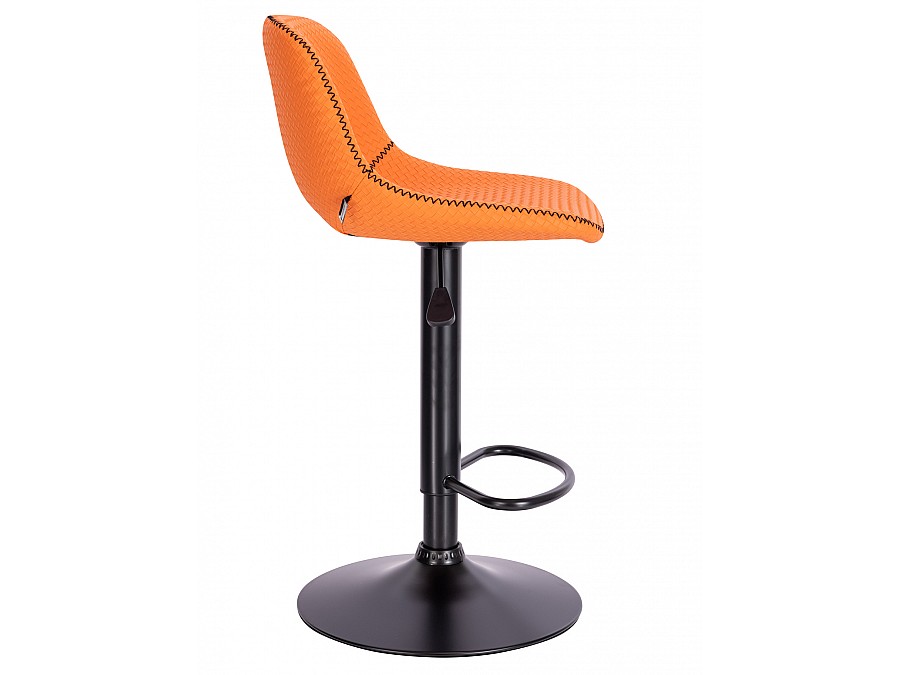 Барный стул Everprof Smile Black Экокожа Оранжевый