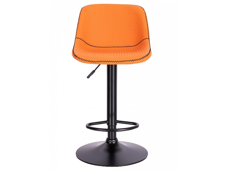 Барный стул Everprof Smile Black Экокожа Оранжевый