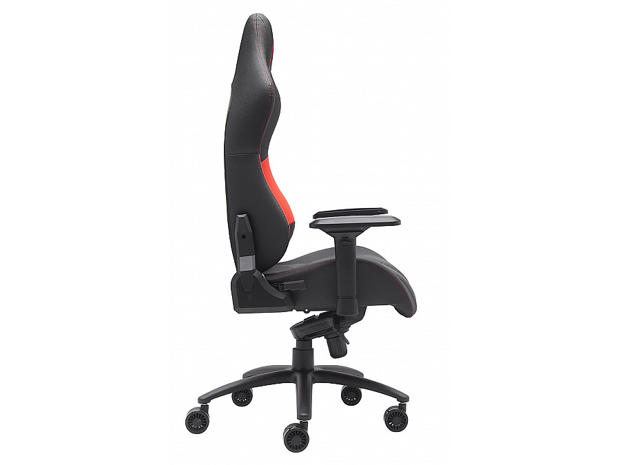 Кресло игровое Everprof Jaguar Экокожа Красный