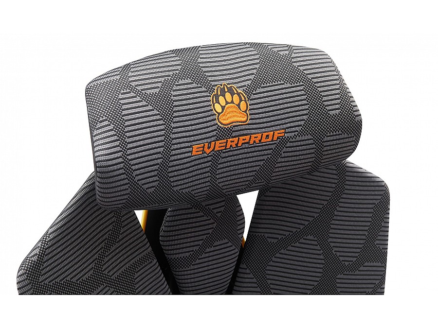Кресло игровое Everprof Tiger Сетка Серый