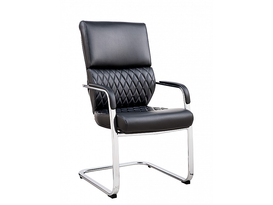 Кресло для руководителя Everprof President CF Экокожа Черный