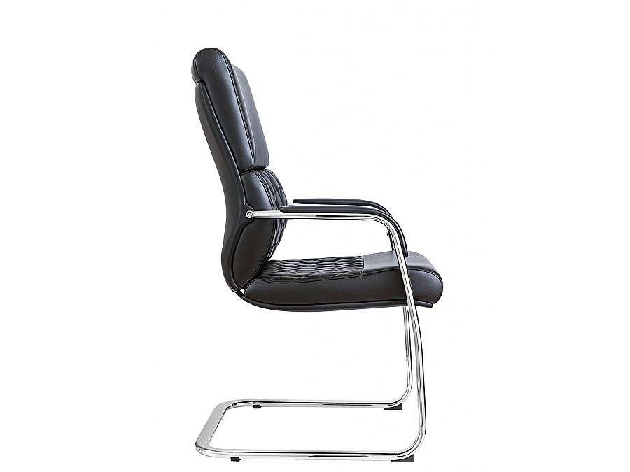 Кресло для руководителя Everprof President CF Экокожа Черный