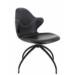 Обеденное кресло Everprof Paradise Экокожа Черный