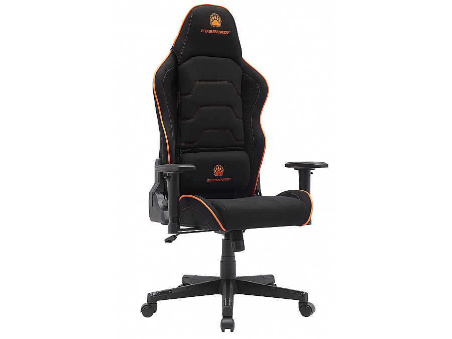 Кресло игровое Everprof Panther Ткань Оранжевый