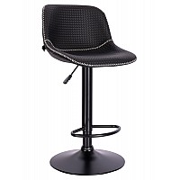 Барный стул Everprof Smile Black Экокожа Черный