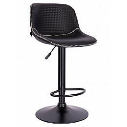 Барный стул Everprof Smile Black Экокожа Черный