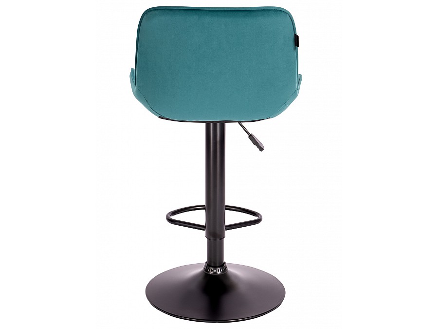 Барный стул Everprof Grace Black Ткань Темно-зеленый