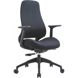 Операторское кресло Everprof Bug Ткань Черный