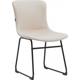 Кресло для посетителей Everprof Expo CF Экокожа Бежевый