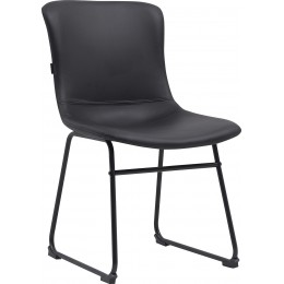 Кресло для посетителей Everprof Expo CF Экокожа Черный