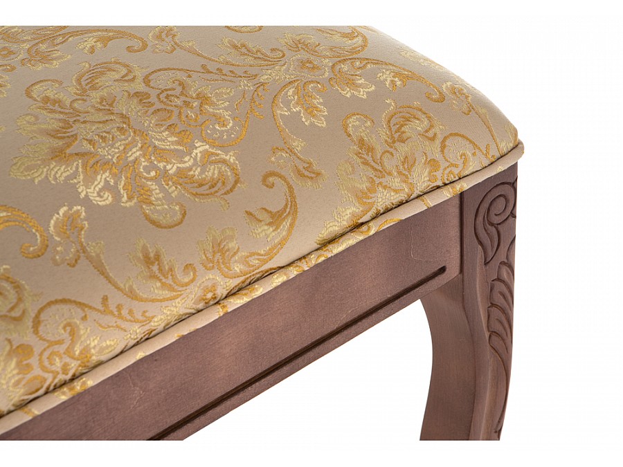 Банкетка Валентино орех / бежевый