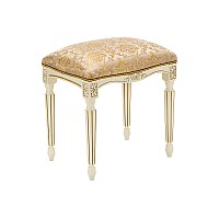 Банкетка Беттино патина золото / бежевый