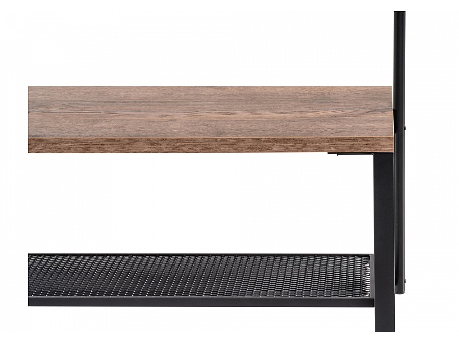 Барный стол Нари 120х50х171 галифакс олово / черный матовый