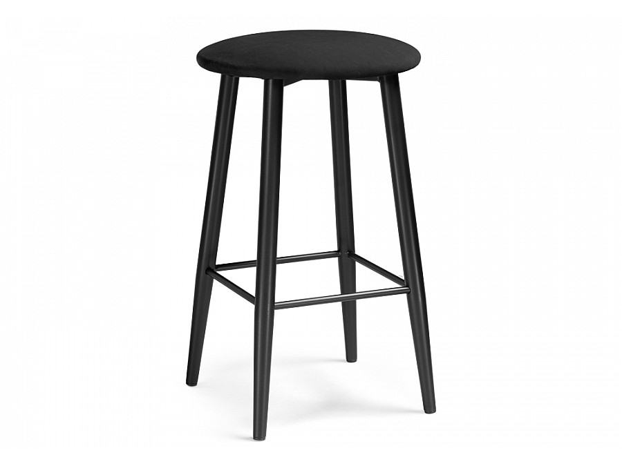 Барный стул Гангток катания блэк / черный матовый