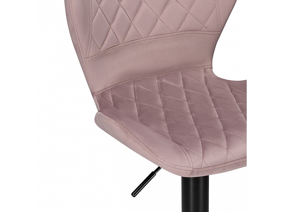 Барный стул Porch pink / black