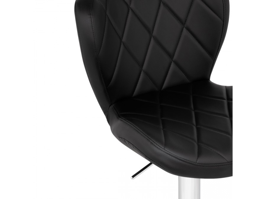 Барный стул Porch black / chrome