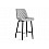 Барный стул Баодин Б/К светло-серый / черный