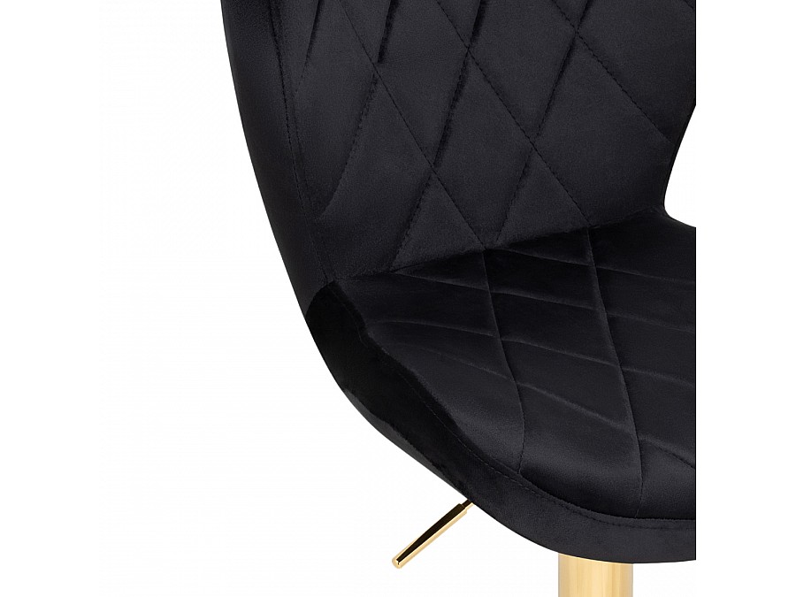 Барный стул Porch black / golden