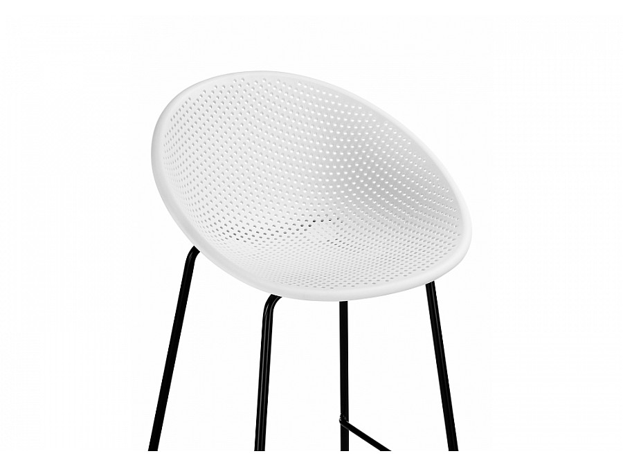 Барный стул Zeta white / black
