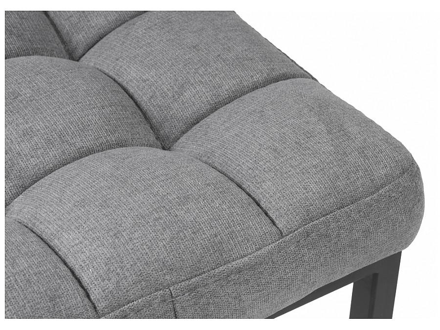 Лофт ткань канди грей / черный матовый