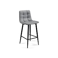 Барный стул Чилли К темно-серый / черный