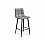 Барный стул Чилли К темно-серый / черный