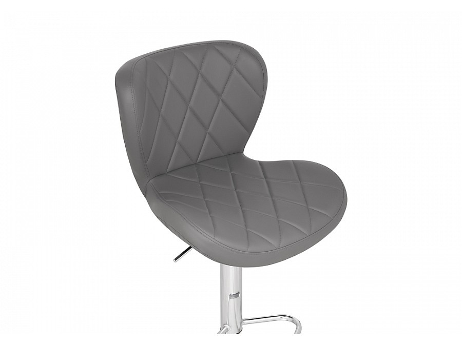 Барный стул Porch gray / chrome