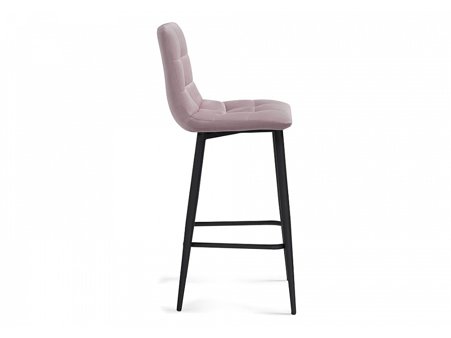 Барный стул Чилли К розовый / черный