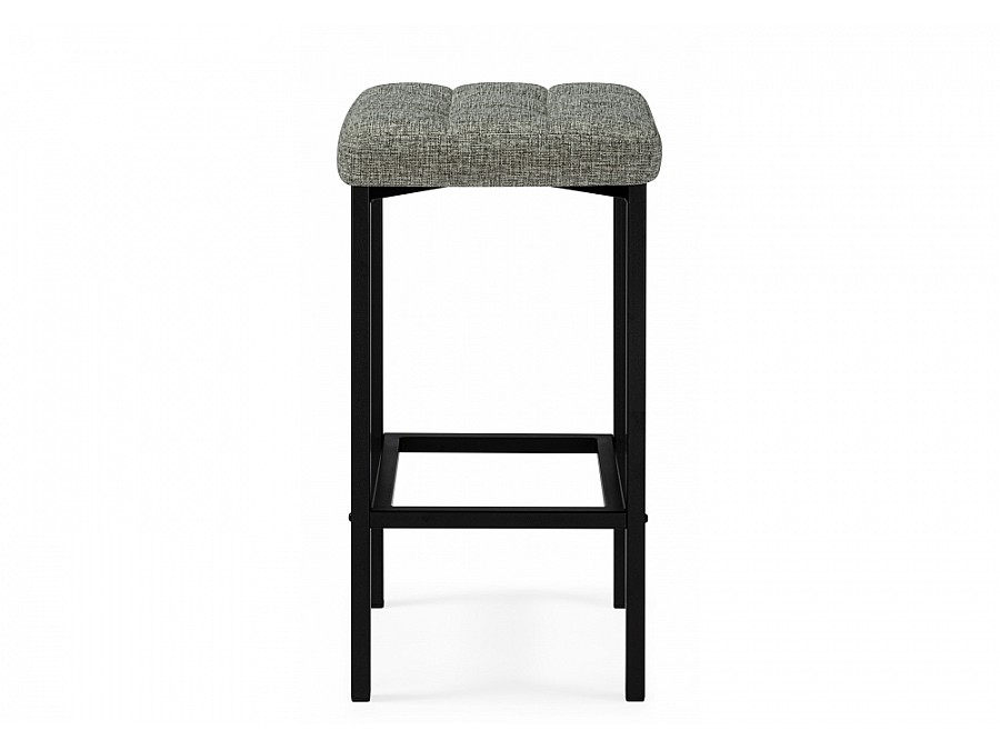 Лофт рогожка графит / черный матовый