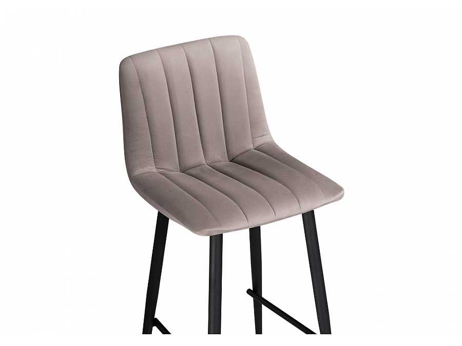 Барный стул Дани латте / черный