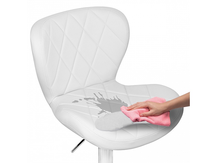 Барный стул Porch white / chrome