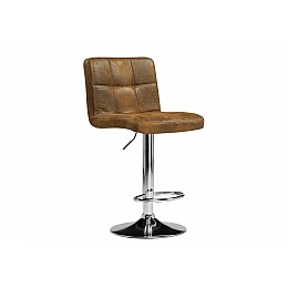 Барный стул Paskal brown / chrome