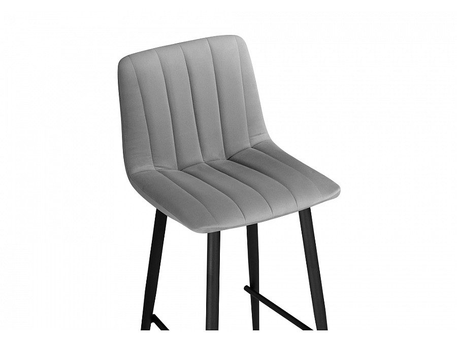 Барный стул Дани темно-серый / черный
