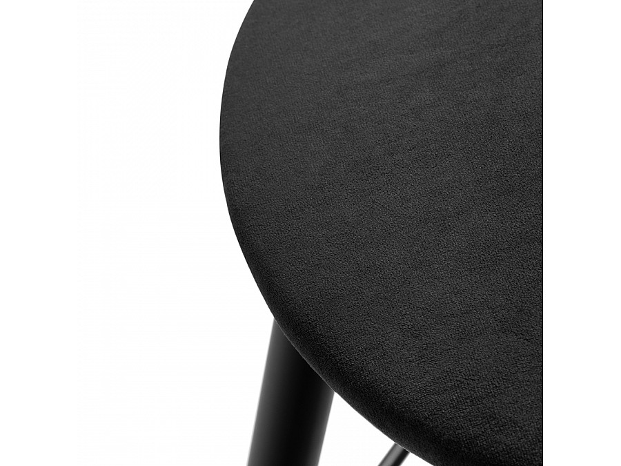 Барный стул Гангток катания блэк / черный матовый
