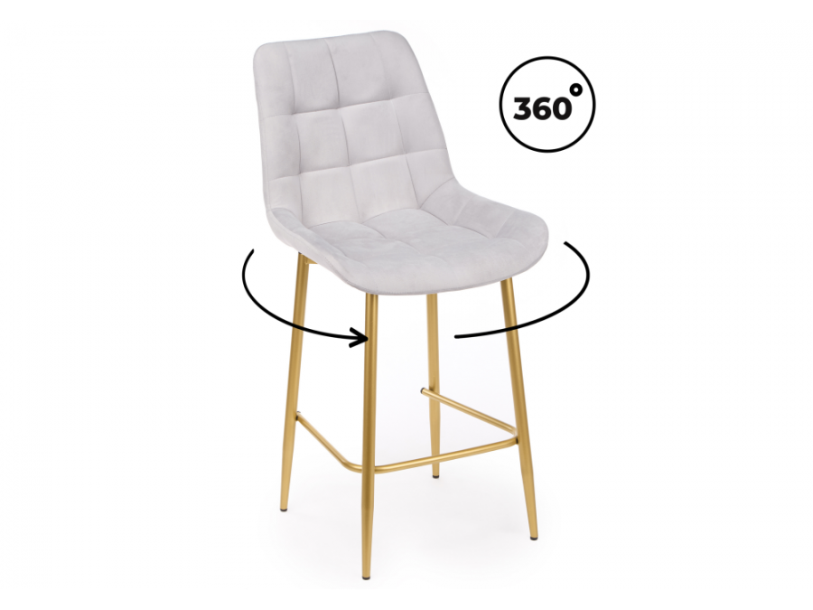 Челси 360 светло-серый (zd 960) / золотой np