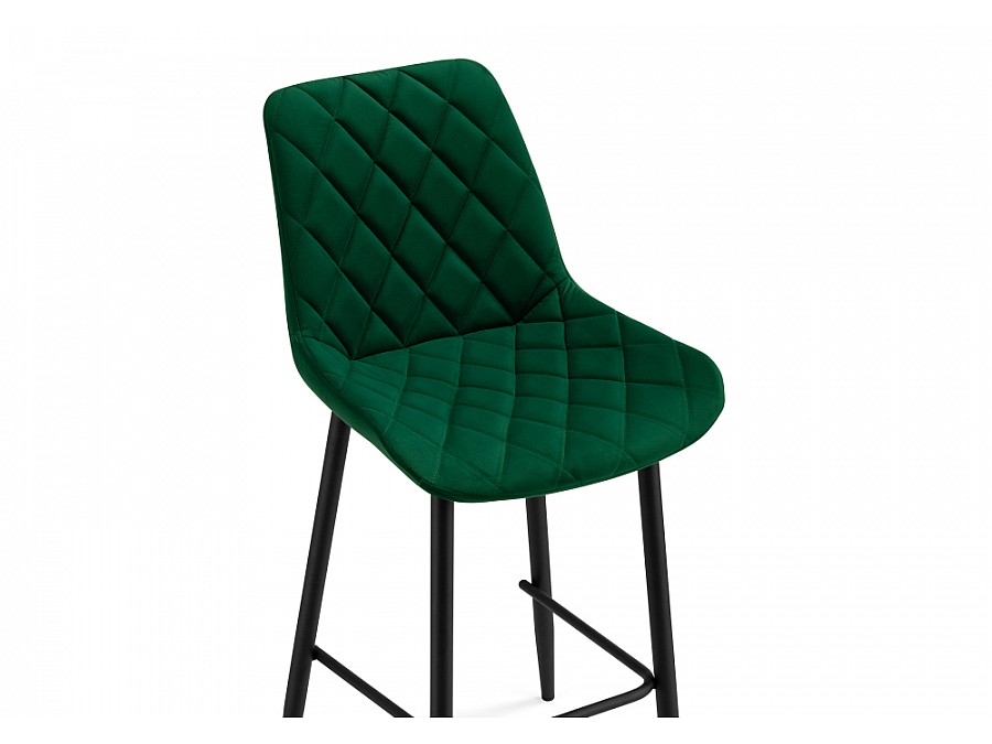 Барный стул Баодин Б/К зеленый / черный