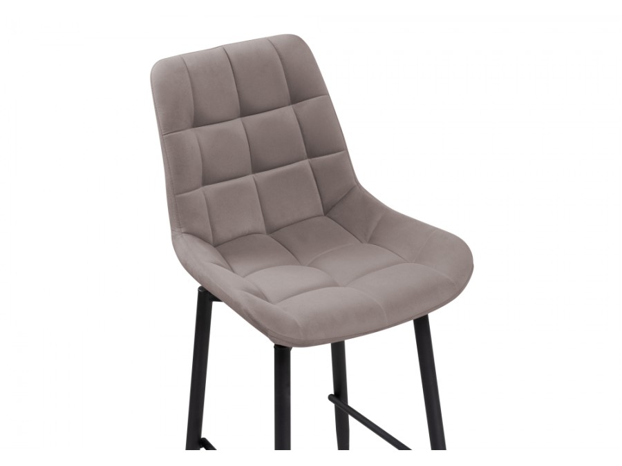 Барный стул Алст К крутящийся латте / черный