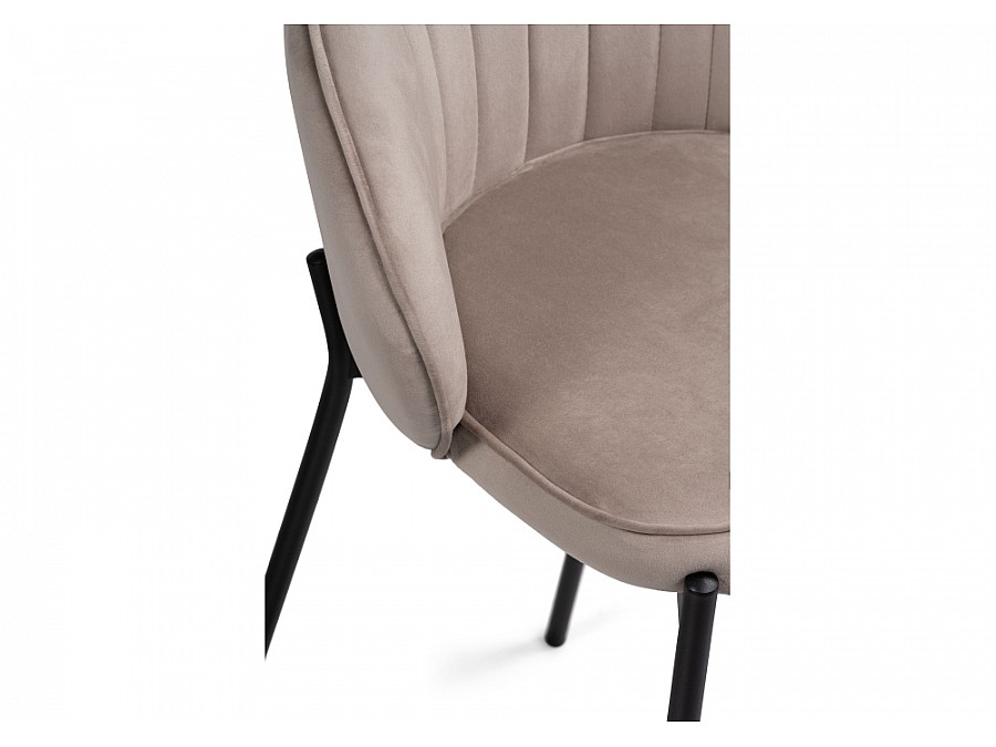 Барный стул Нейл латте / черный