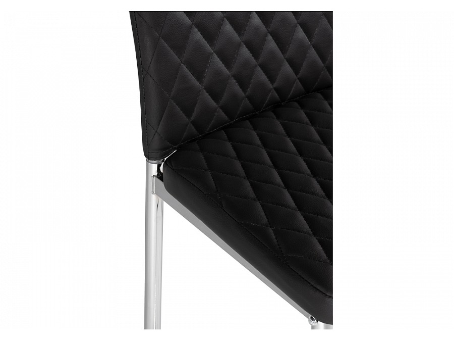 Барный стул Teon black / chrome