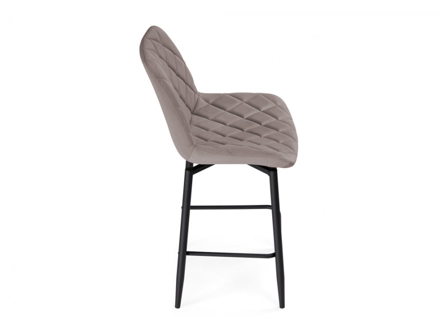 Барный стул Баодин К Б/К крутящийся латте / черный