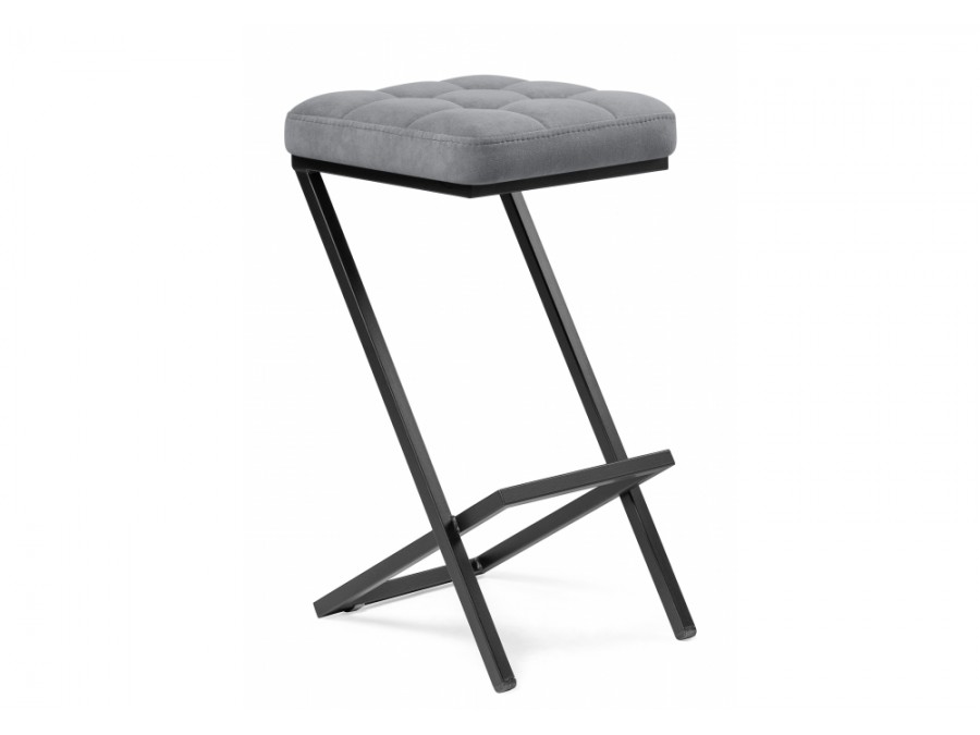 Амаури микровелюр катания сильвер / черный