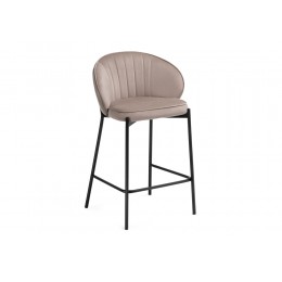 Барный стул Нейл латте / черный