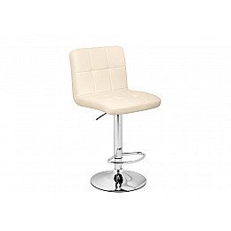 Барный стул Paskal beige / chrome