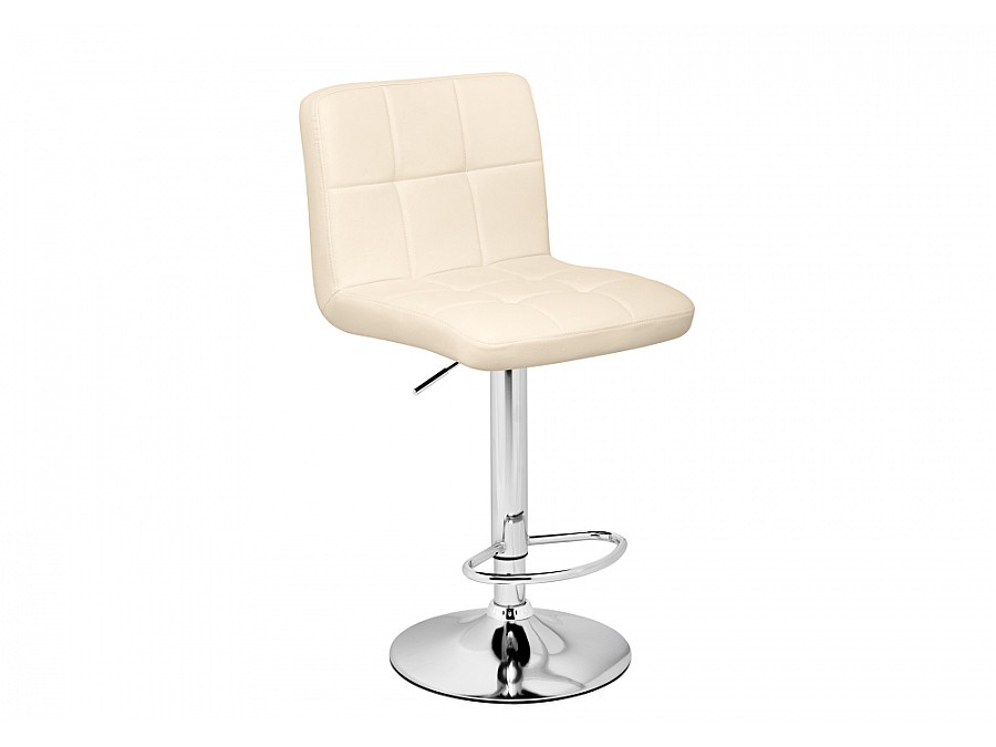 Барный стул Paskal beige / chrome