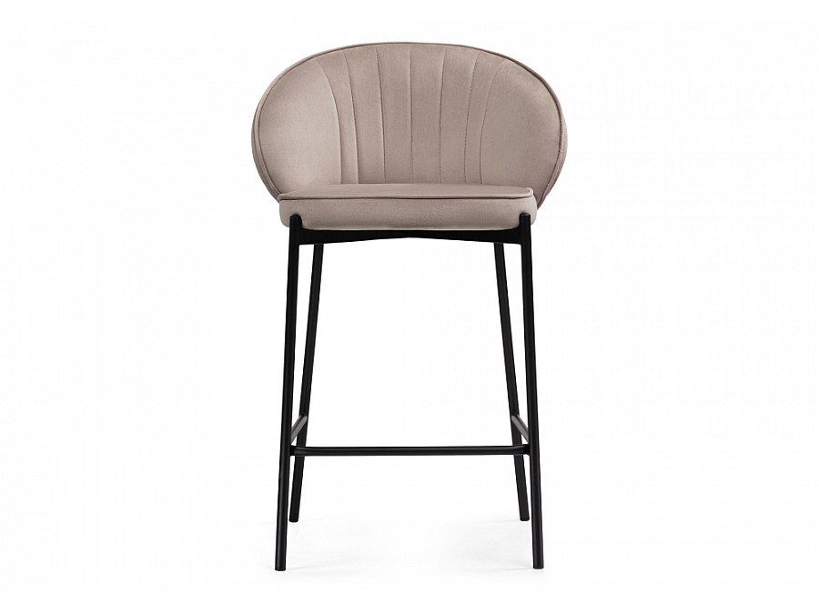 Барный стул Нейл латте / черный
