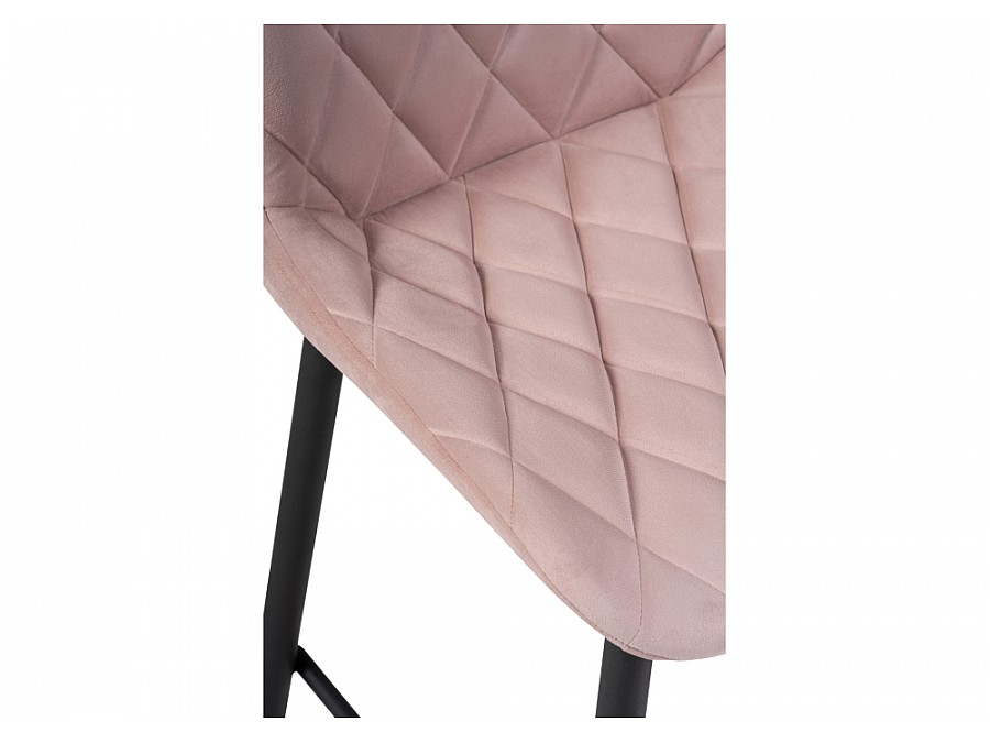 Барный стул Баодин К Б/К розовый / черный