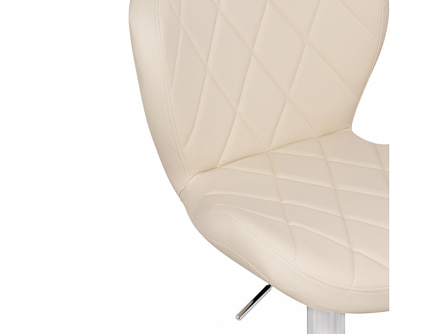 Барный стул Porch beige / chrome