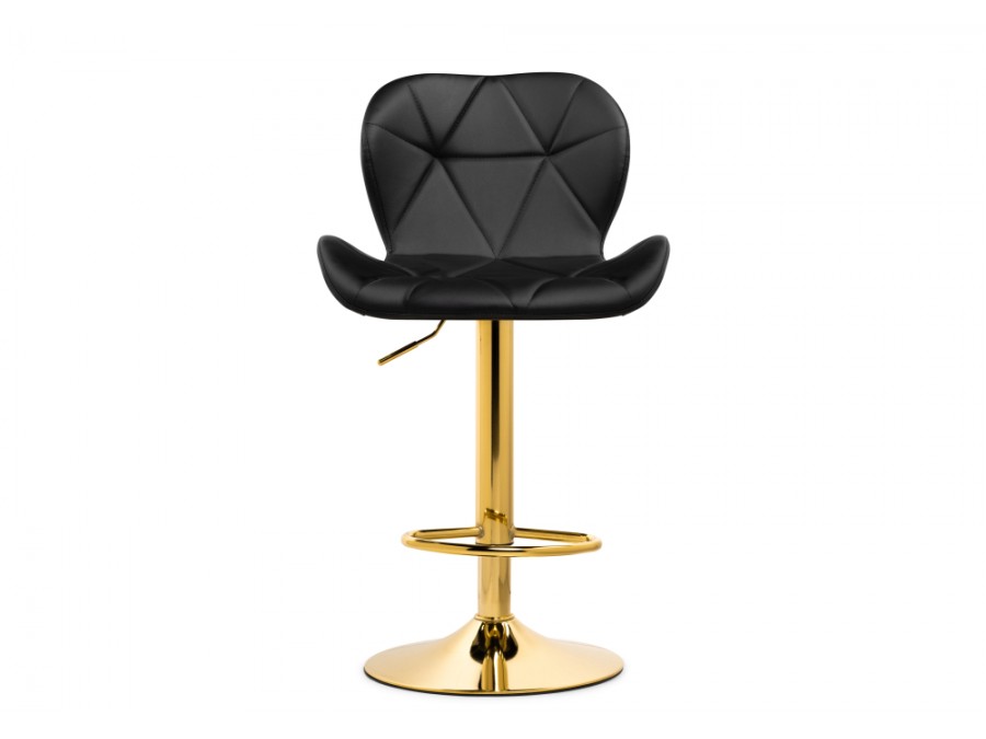 Барный стул Trio black / gold