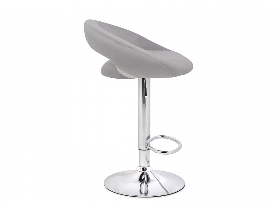 Барный стул Oazis gray fabric / chrome
